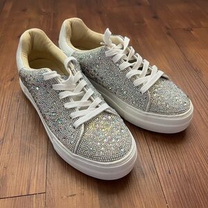 NWOT Betsey Johnson Wedding Sneakers